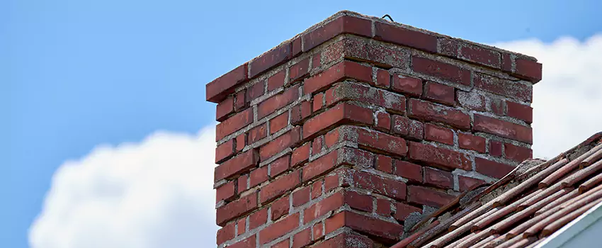 Brick Chimney Flue Installation in Temescal Valley, CA