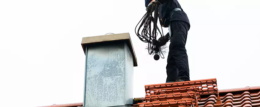 Chimney Brush Cleaning in Temescal Valley, California