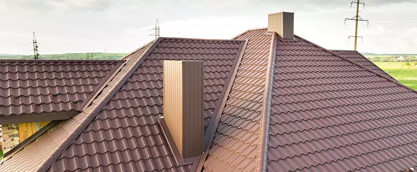 Residential Chimney Flashing Restoration in Temescal Valley, CA