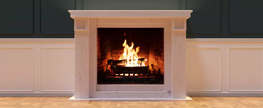 Open Flame Wood-Burning Fireplace Installation Services in Temescal Valley, California