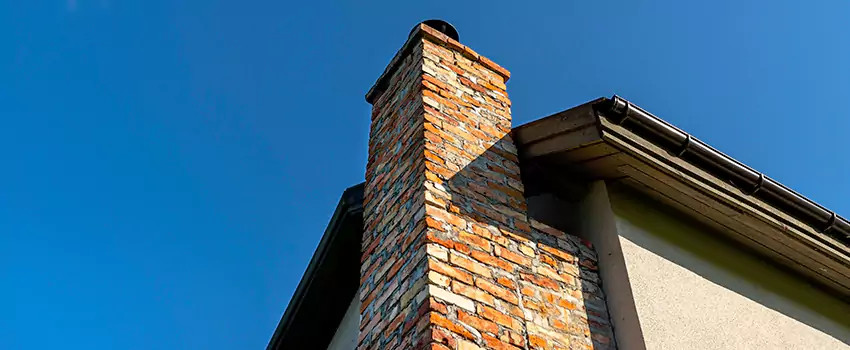 Masonry Chimney Flashing Repair in Temescal Valley, California