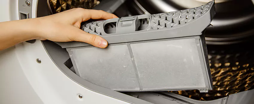 Signs Of A Clogged Dryer Lint Trap in Temescal Valley, California