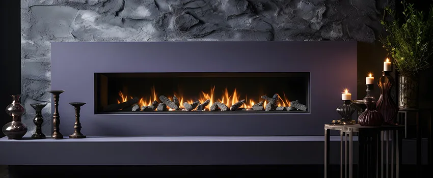 Ember Bed for Ventless Gas Fireplace in Temescal Valley, CA